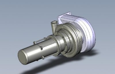 涡轮增压式发电机IGS格式模型