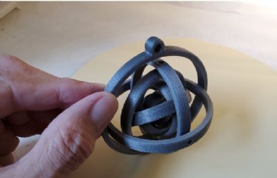 陀螺仪嵌套环3D打印图纸