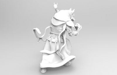 狼人战士,郊狼骑兵3D图纸模型