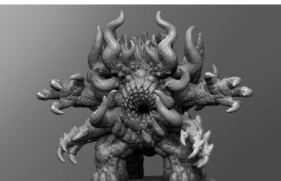 怪物3D模型