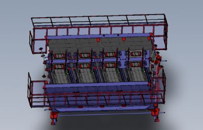 钢筋混凝土通风装置Solidworks数模图纸