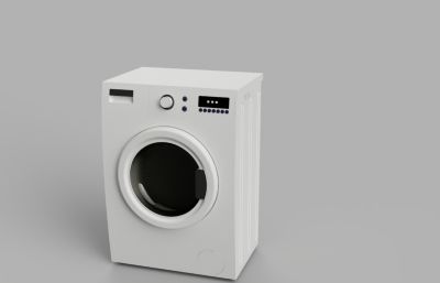 洗衣机STEP格式模型