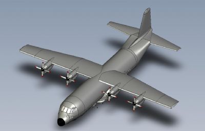 简易轰炸机3D模型图纸
