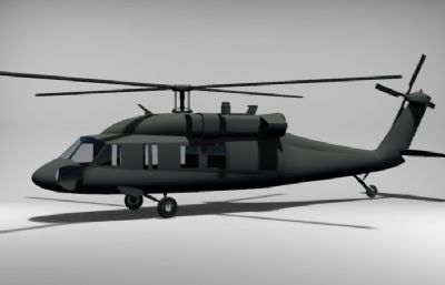 UH-60直升机模型