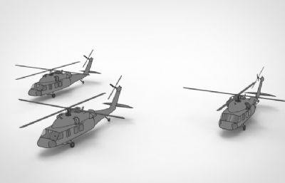 UH-60直升机模型