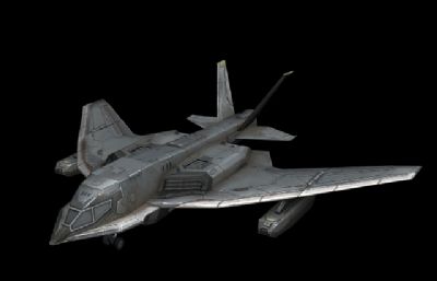 欧盟航空轰炸机,空中轰炸机3D模型
