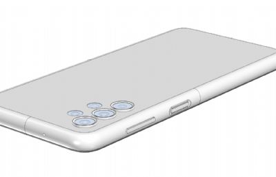 SAMSUNG三星GALAXY A13手机STP格式3D模型
