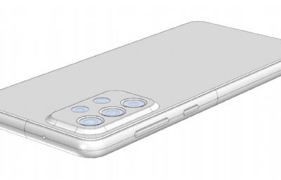 SAMSUNG三星GALAXY A33手机STP格式3D模型