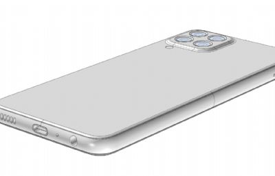 SAMSUNG三星GALAXY M33手机STP格式3D模型