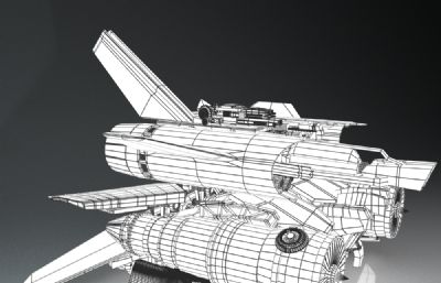 科幻飞船,机甲军舰,高达飞机,变形金刚飞行器模型,MB,MAX,FBX格式