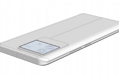 iQOO NEO6手机STP格式3D模型