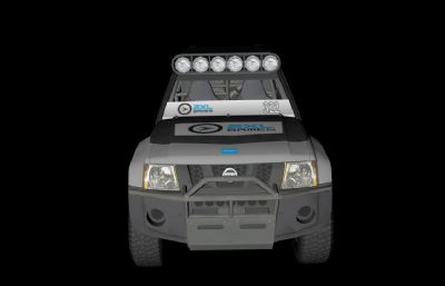 巴尔特曼赛车3D模型,OBJ格式