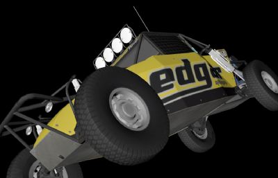 埃德加赛车,越野车3D模型,OBJ格式