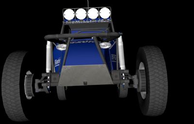 mcmillin racing麦克米林赛车3D模型,OBJ格式