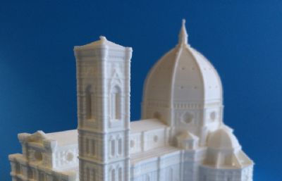 佛罗伦萨大教堂3D打印模型
