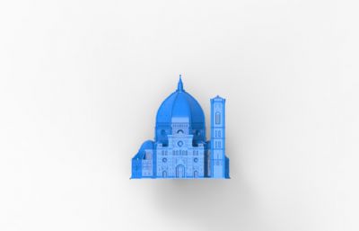 佛罗伦萨大教堂3D打印模型