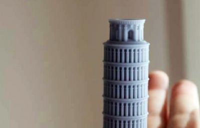 pisa斜塔3D打印文件