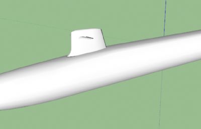 法国下一代战略核潜艇SNLE-3G模型,OBJ格式