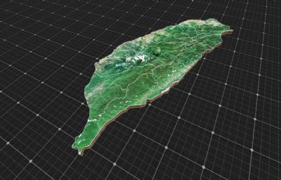实用台湾岛地图,台湾省地图模型,多种款式