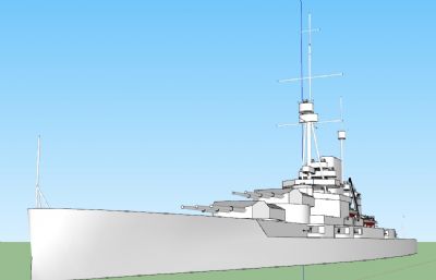 德国公海舰队L20b战列舰,OBJ格式