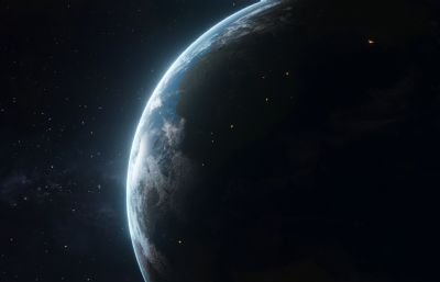 外星 星球 系外行星  星体 曼达洛人 【4K贴图】