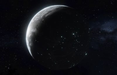 冰冻星球 外星 星球 系外行星  星体【4K贴图】