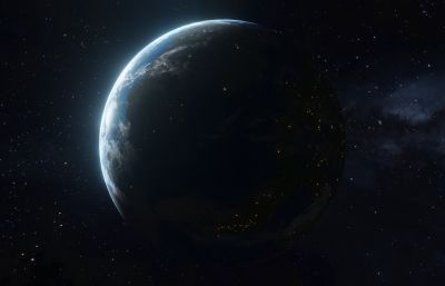 外星 星球 系外行星  星体 曼达洛人 【4K贴图】