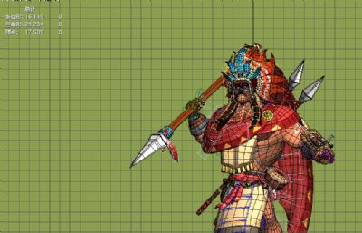 26个高品质卡通游戏人物出场休闲动画+待机,带绑定(网盘下载)