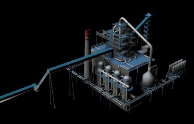 高炉设备 高炉本体 炼钢厂设备 工厂设备 炼钢设备 炼铁设备 工业生产设备 工业设备