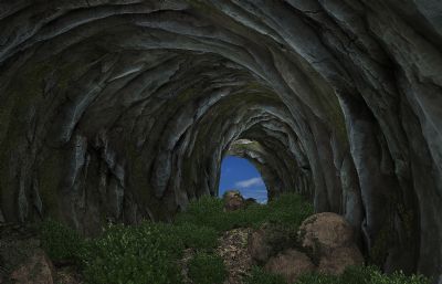 原始山洞,洞穴,原始人居住洞穴