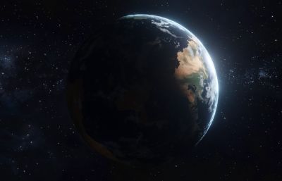 人类星球,系外行星【8K】