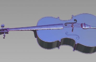 大提琴模型,多种格式