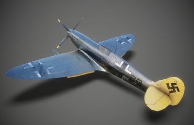 德国Mk-9飞机FBX模型