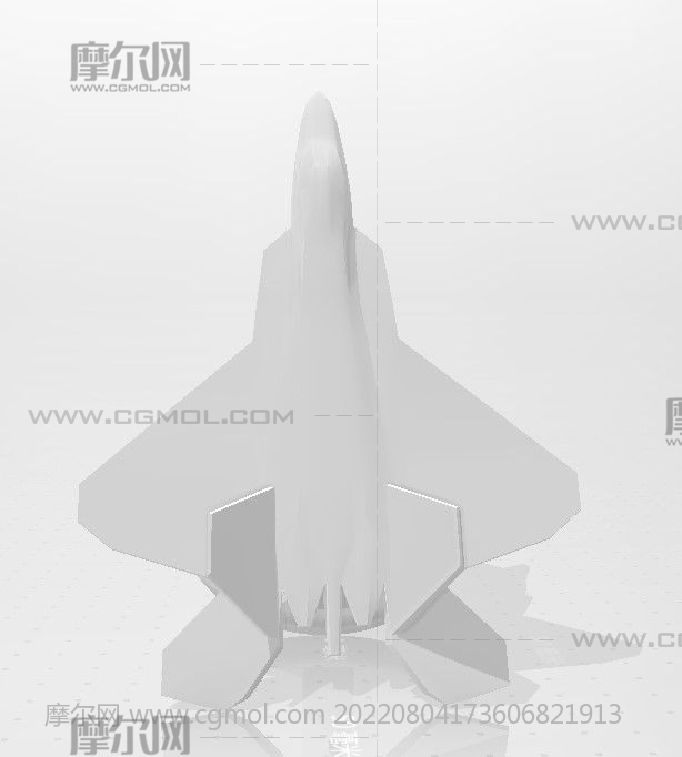F22猛禽战斗机stl模型