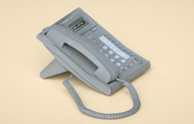 拨号电话,座机C4D模型