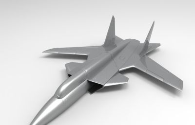 苏47金雕战斗机STL模型,可打印