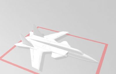 苏47金雕战斗机STL模型,可打印