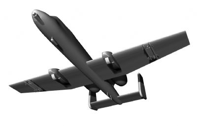 疣猪战斗机,无人机STL模型