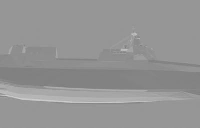 美国海军ddgx驱逐舰STL模型