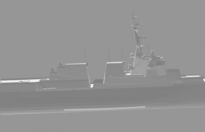 韩国海军正祖大王号级驱逐舰模型