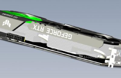 ASUS华硕GEFORCE RTX 3070 ti独立显卡3D数模图纸