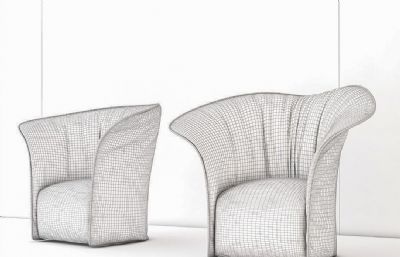 沙发椅,异形沙发3D模型