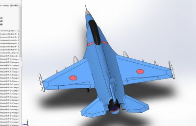 F-2战斗机模型