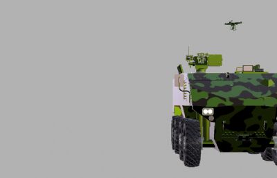 RG-41装甲车3D数模,STEP格式