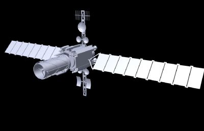 sb1侦查卫星FBX模型