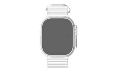 Apple Watch Ultra苹果手表3D模型(ksp+stp素模),keyshot11渲染