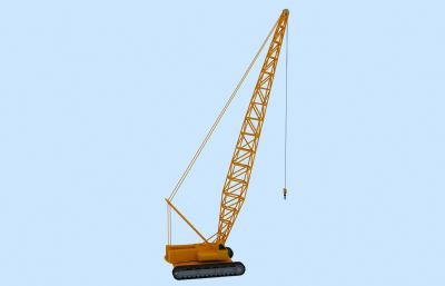 建筑工地塔吊,吊车3D模型