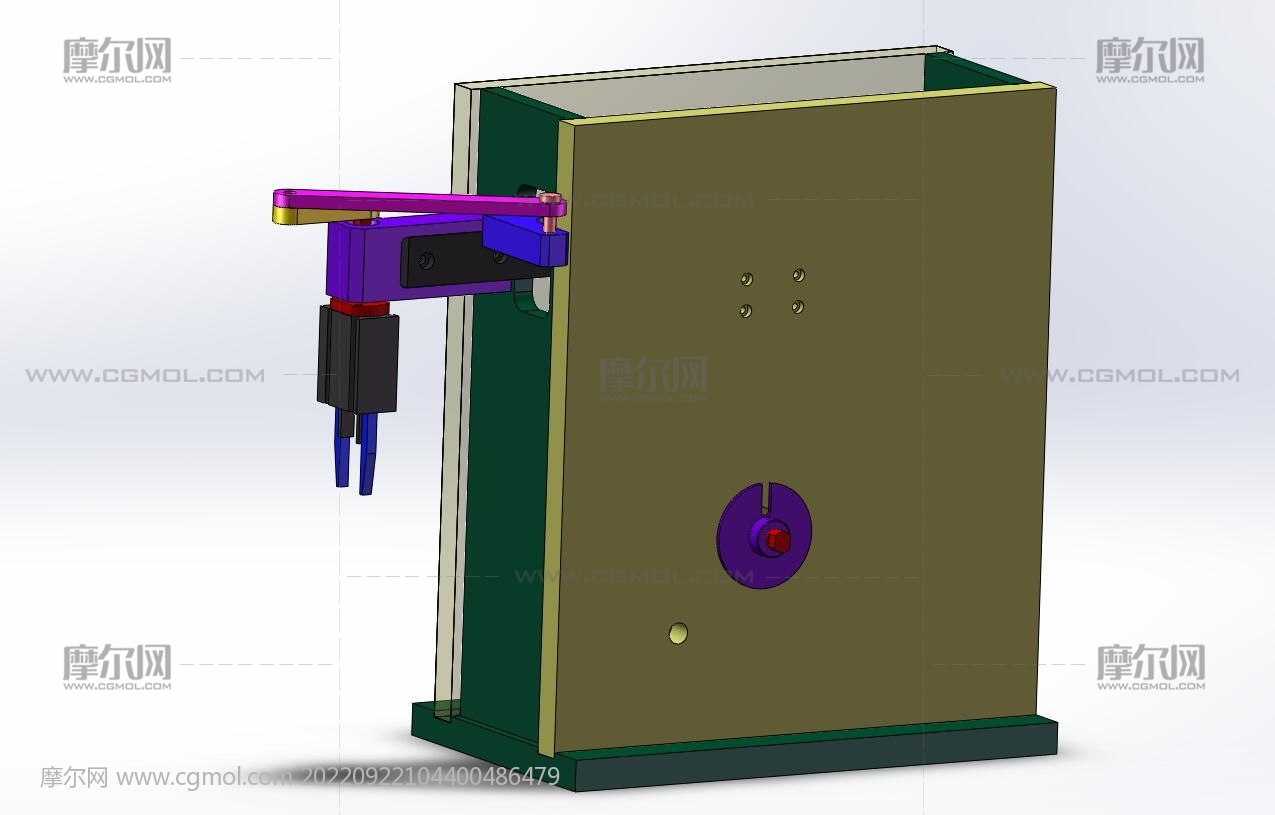 石碣提供ppu模组3D图2022新款PPU凸轮机械手品牌：和壹-盖德化工网