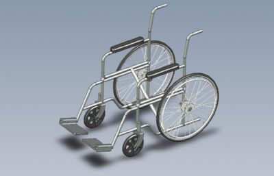 轮椅架3D数模