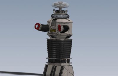 星际迷航里的B9机器人3D数模